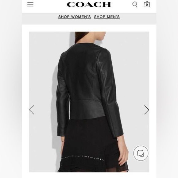 Coach leather Jacket - Picture 2 of 7